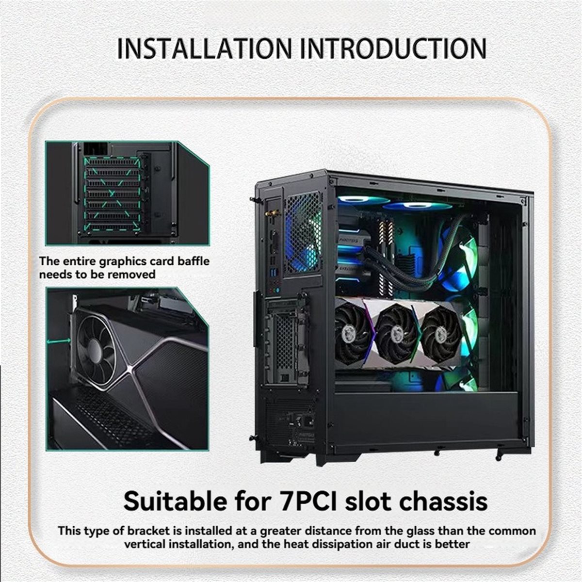 Uchwyt na kartę graficzną PCIE – Pcie 5.0 Gpu Riser Cable recenzja i cena