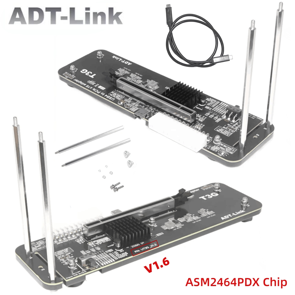 ADT UT3G dla NUC ITX STX Noteb – Gpu External Dock Egpu Thunderbolt 4 recenzja i cena
