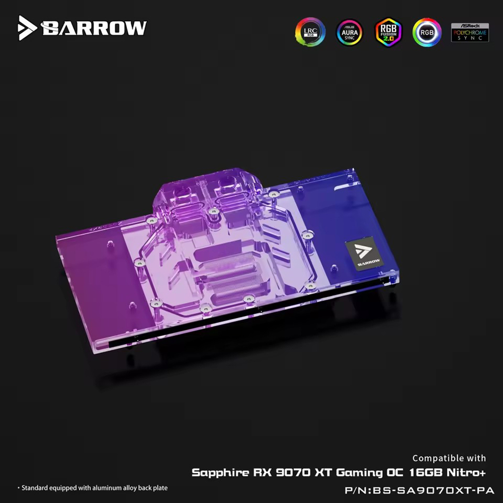 Blok wodny GPU Barrow do karty – Rx 9070 Xt recenzja i cena