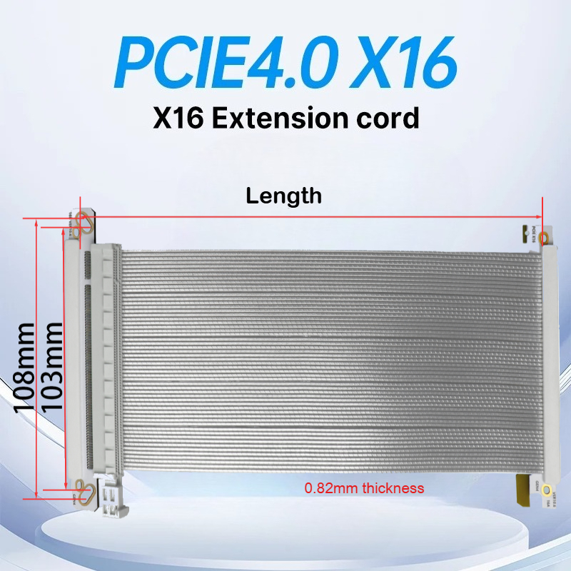 Kabel Riser ADT-Link PCI-E x16 – Itx Gpu Riser Pcie 4.0 16X recenzja i cena