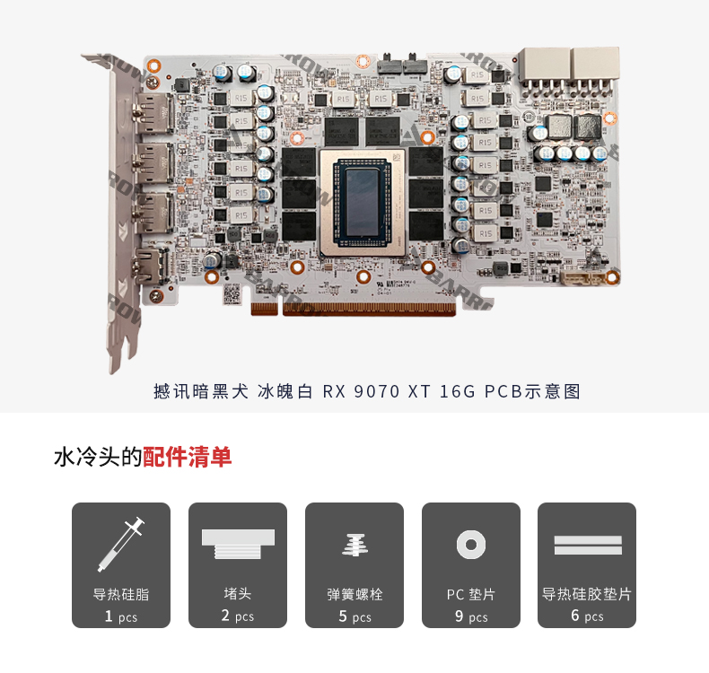 Barrow BS-DAK9070XT-PA blok wo – Rx 9070 16Gb recenzja i cena