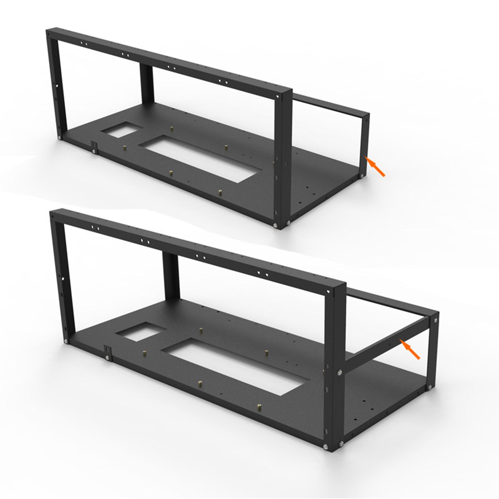 Obudowa ze stali na karty graf – Gpu Mining Rig Frame 8 Gpu recenzja i cena