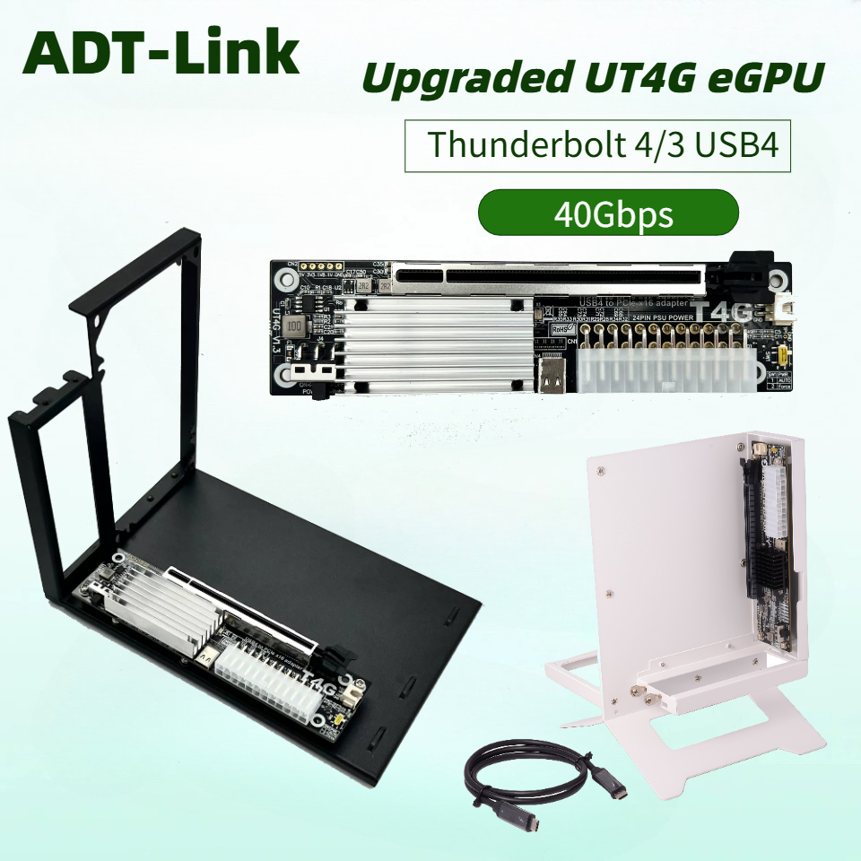Ulepszony Nowy Adapter EGPU Th – Gpu External Dock Egpu Thunderbolt 4 recenzja i cena