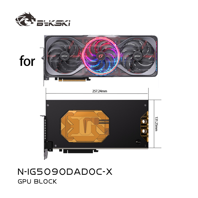 Blok GPU Bykski do karty grafi – Rtx 5090 32Gb recenzja i cena