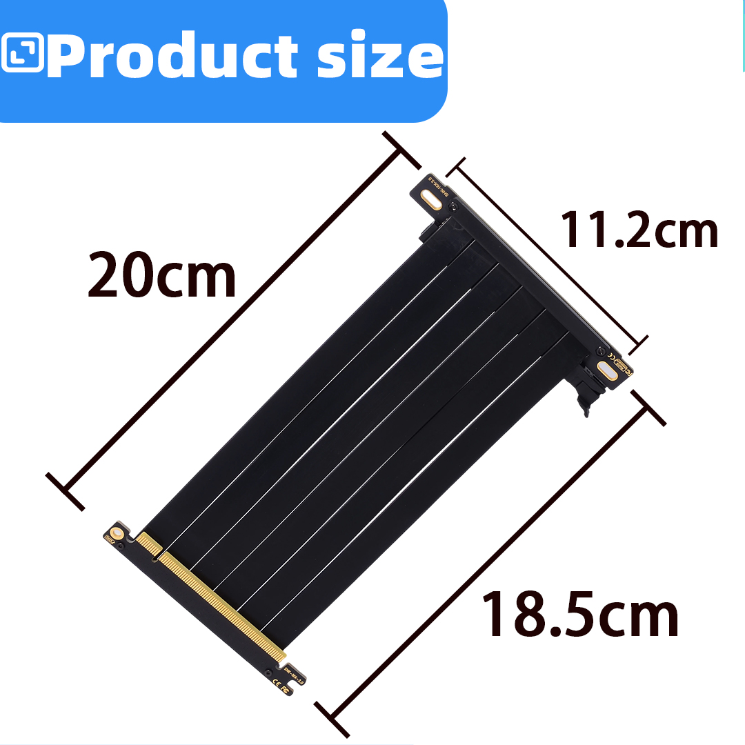 Kabel przedłużający PCIE 3.0 X – Pcie 5.0 Gpu Riser Cable recenzja i cena