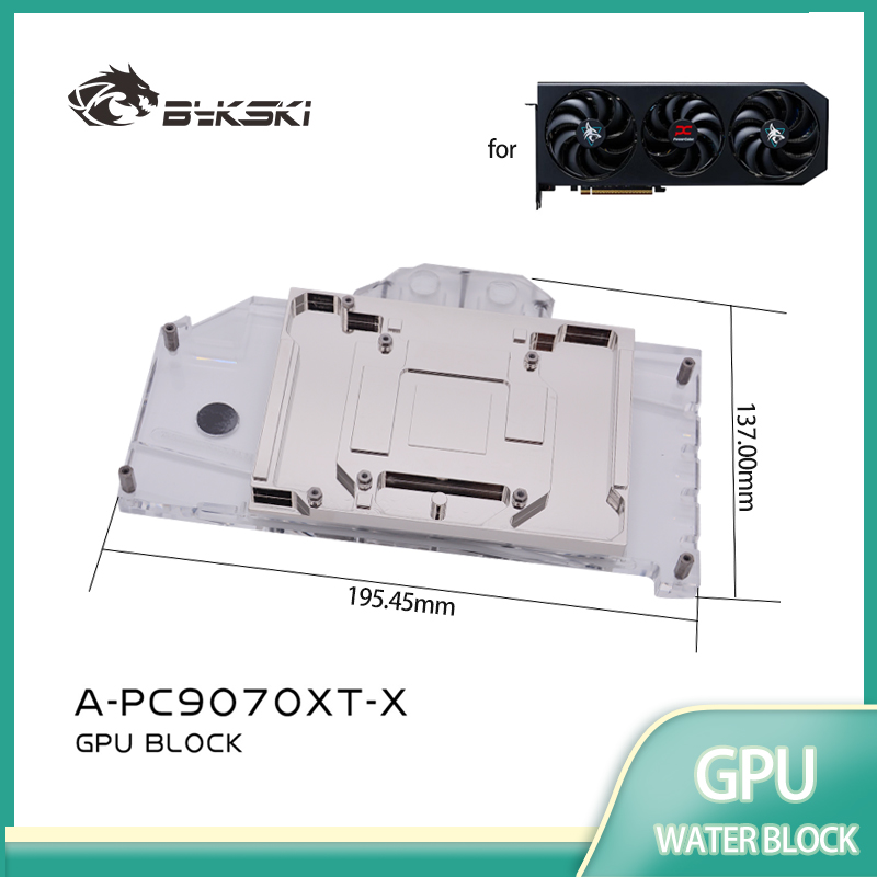 Bykski A-PC9070XT-X Blok GPU d – Rx 9070 Xt recenzja i cena